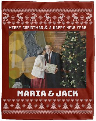 Cozy Plush Fleece Blanket - 60x80