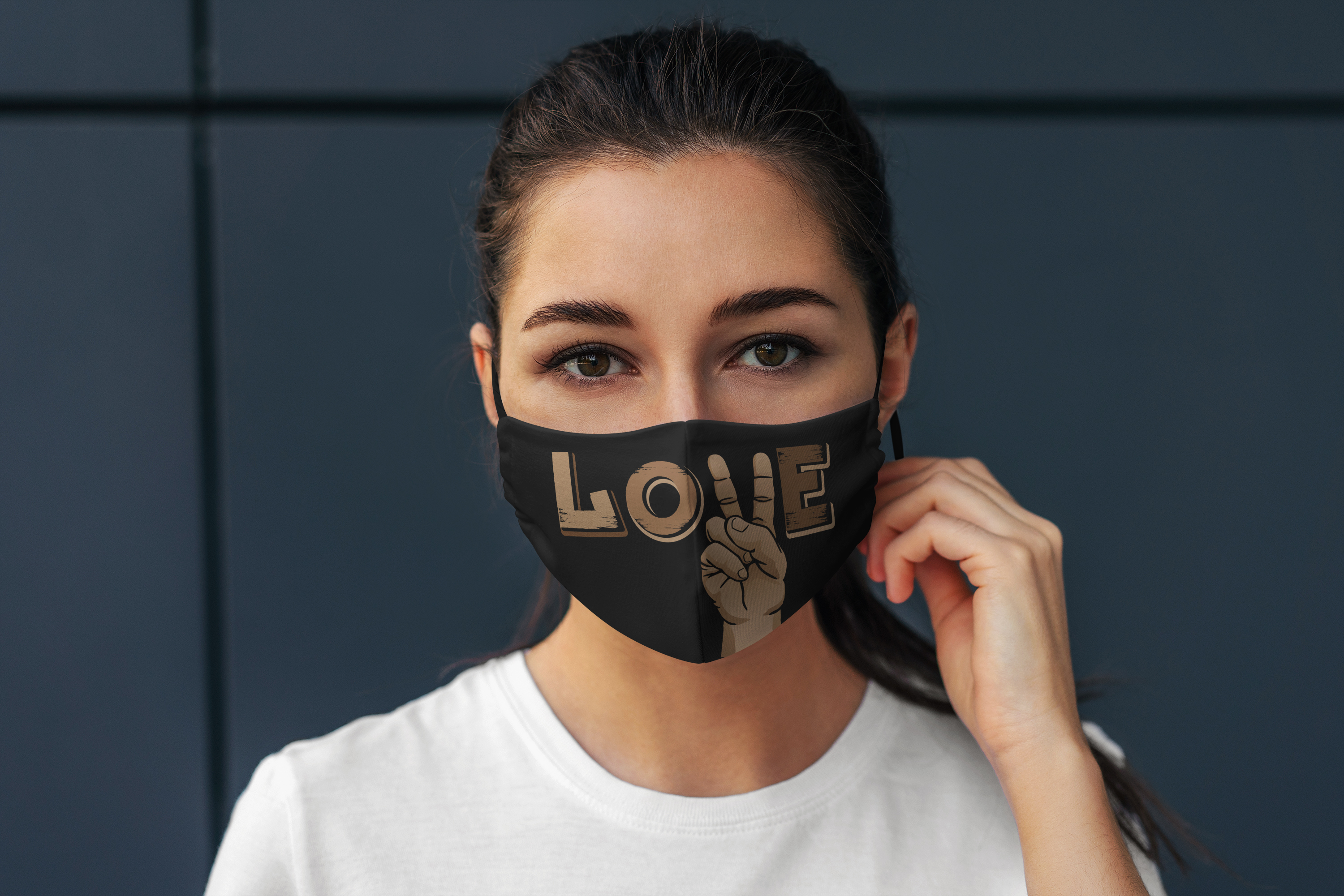 5P. Peace love-face-mk