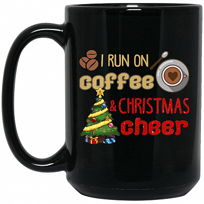 15 oz. Black Mug