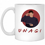 Unagi Mug, White, 11 oz. White Mug