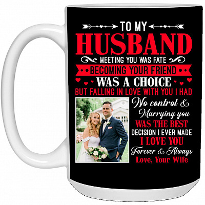 15 oz. White Mug