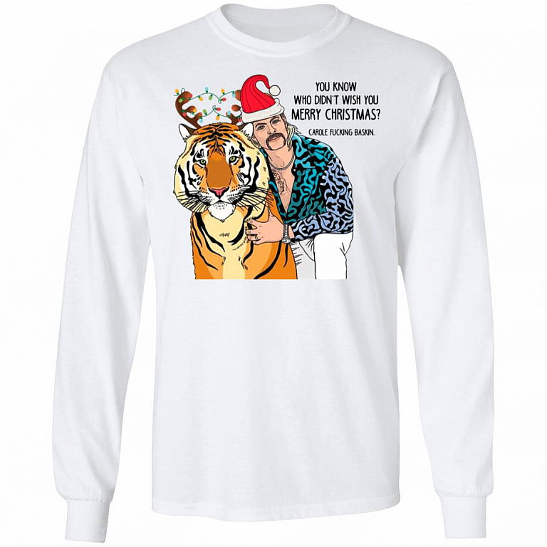 Tiger King Joe Exotic Christmas Sweater 