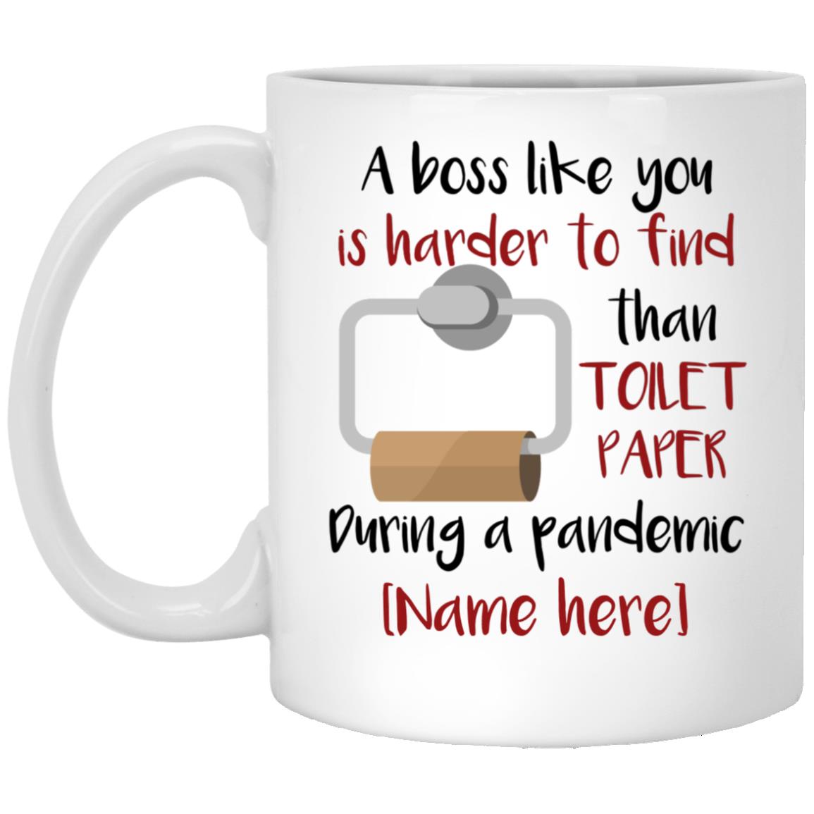 Personalized A Boss Like You Mug, White, 11 oz. White Mug Personalized A Boss Like You Mug, White, 11 oz. White Mug