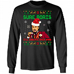 Sure Boris Hoodie, Black, Long Sleeve