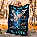 1Th. The Day I Met You Husband (10) Blanket Mockup 7