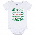 My First Pandemic Baby Onesie, White, Baby Onesie - 12 Month