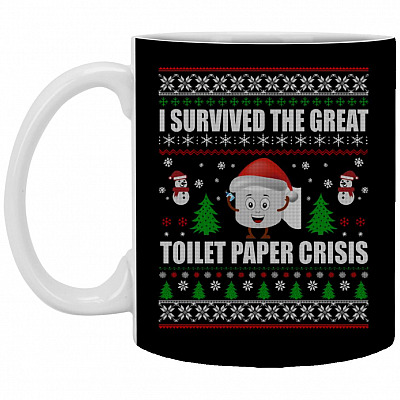 I Survived Mug, Black, 11 oz. White Mug