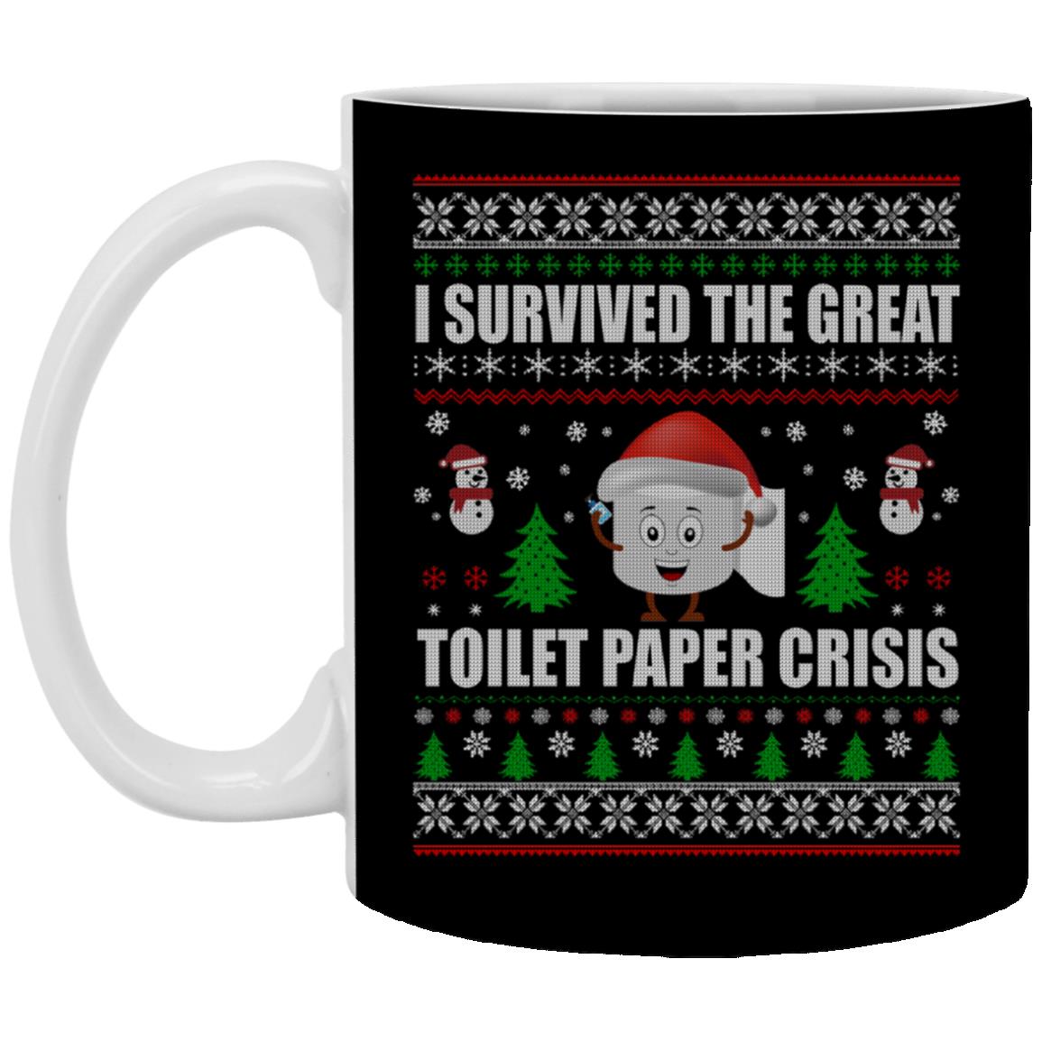 I Survived Mug, Black, 11 oz. White Mug I Survived Mug, Black, 11 oz. White Mug