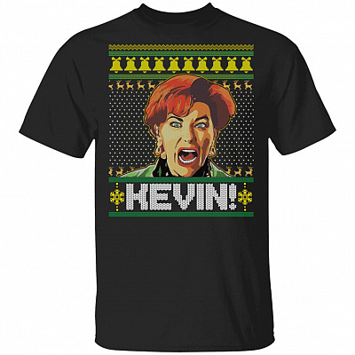 Kevin Mom Funny, Black, Unisex T-Shirt
