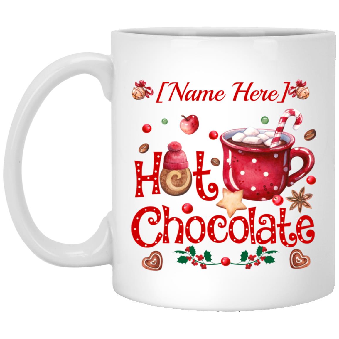 Personalized Hot Mug, White, 11 oz. White Mug Personalized Hot Mug, White, 11 oz. White Mug