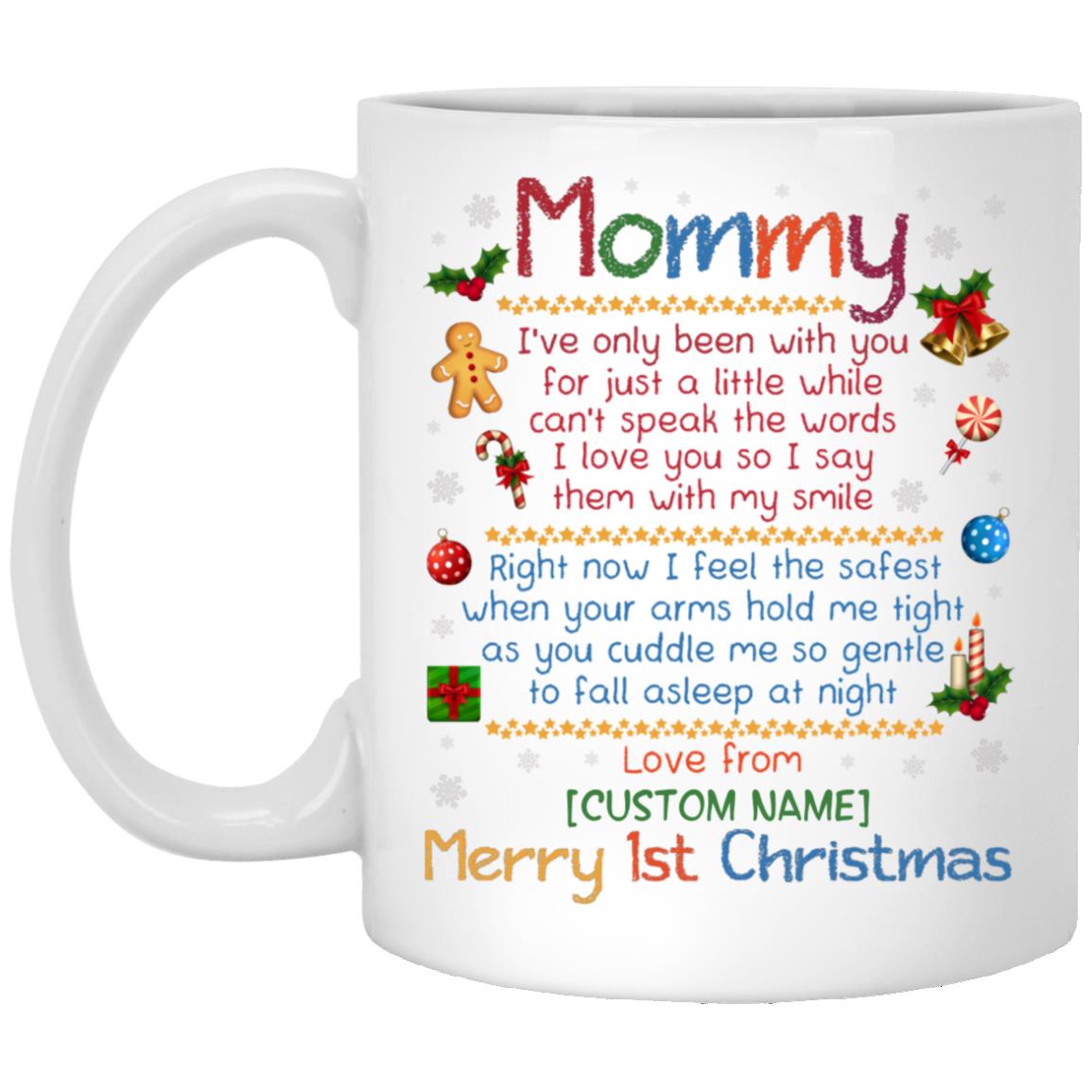 Personalized Mommy I've Mug, White, 11 oz. White Mug