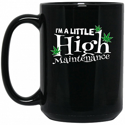 15 oz. Black Mug