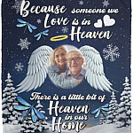 Personalized Photo Because, White, Cozy Plush Fleece Blanket - 50x60 Personalized Photo Because, White, Cozy Plush Fleece Blanket - 50x60