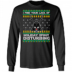 Darth Reindeer I Find Your, Black, Long Sleeve
