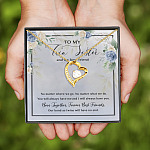 12VT. To My Twin Sister Forever Love Necklace (Gold)