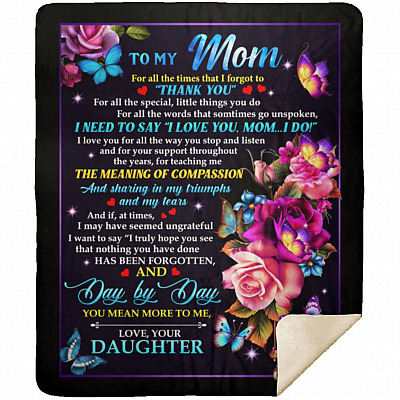 Premium Mink Sherpa Blanket - 50x60