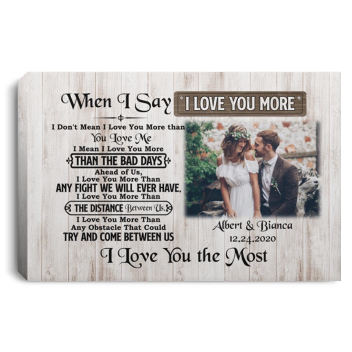 Personalized Photo Canvas, White, 0.75'' Framed Canvas