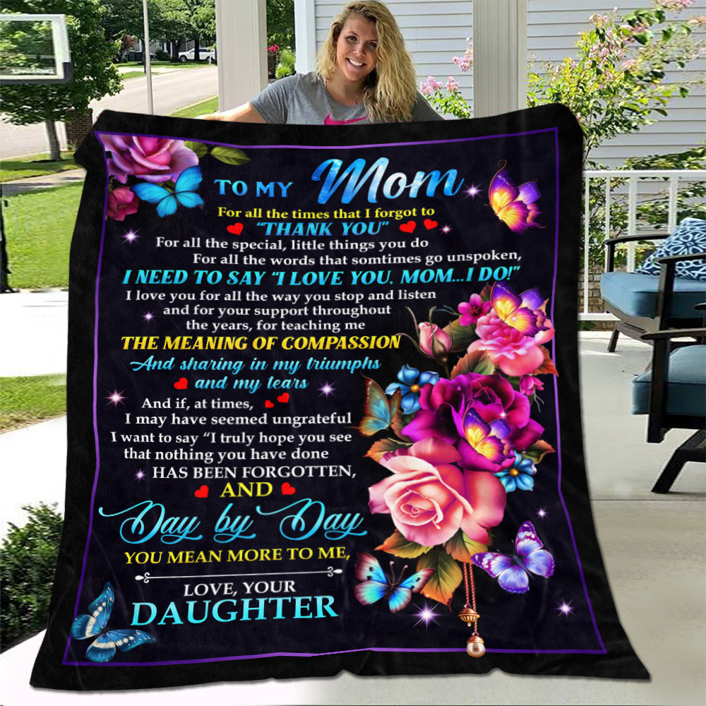 8Th. Forgot To Thank You Blanket Mockup 4