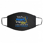 Down Syndrome Awareness Face Mask, White, Cloth Face Cover – Medium/Large Down Syndrome Awareness Face Mask, White, Cloth Face Cover – Medium/Large