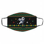 Jack Xmas Face Mask, Black, Cloth Face Cover – Medium/Large Jack Xmas Face Mask, Black, Cloth Face Cover – Medium/Large