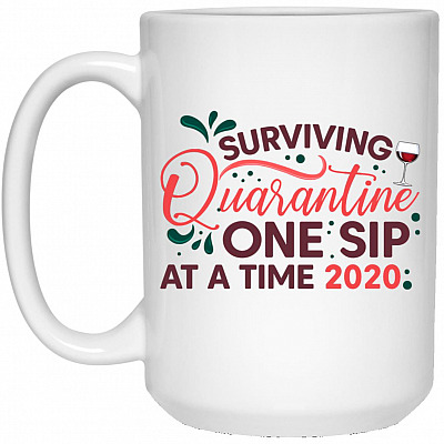 15 oz. White Mug