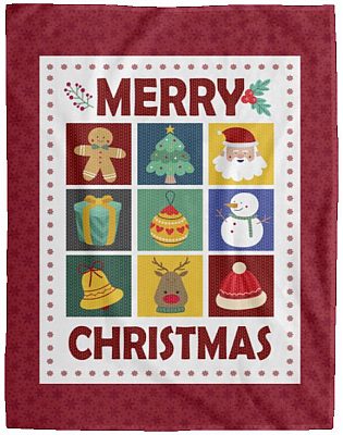 Cozy Plush Fleece Blanket - 60x80