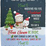 From Mom To My Daughter Snowman, White, Cozy Plush Fleece Blanket - 50x60 From Mom To My Daughter Snowman, White, Cozy Plush Fleece Blanket - 50x60