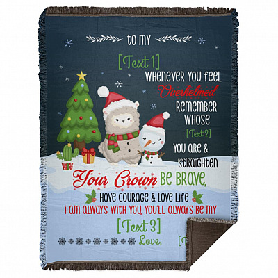 Woven Blanket - 60x80