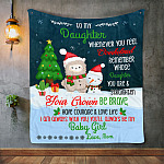 4KT. To My Daughter Snowman Xmas mk2-G-549A39