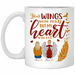 Personalized Mug Your Wings Mug, White, 11 oz. White Mug