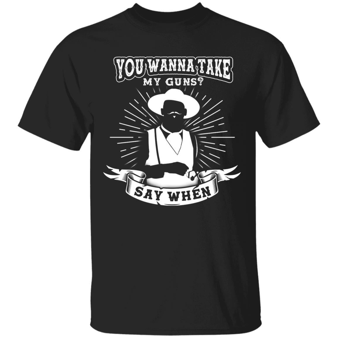 Doc Holliday TShirt, Black, Unisex T-Shirt