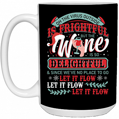 15 oz. White Mug