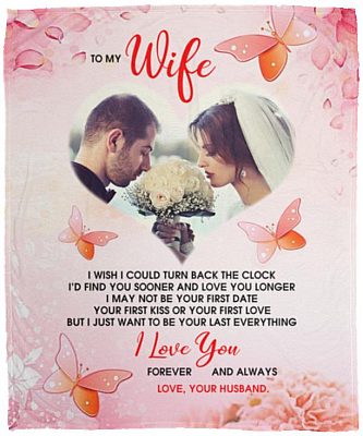 Personalized Custom Photo Blanket, White, Cozy Plush Fleece Blanket - 50x60