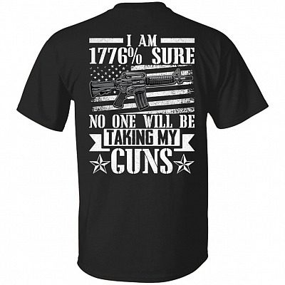 1776 Shirt, Black, Unisex T-Shirt
