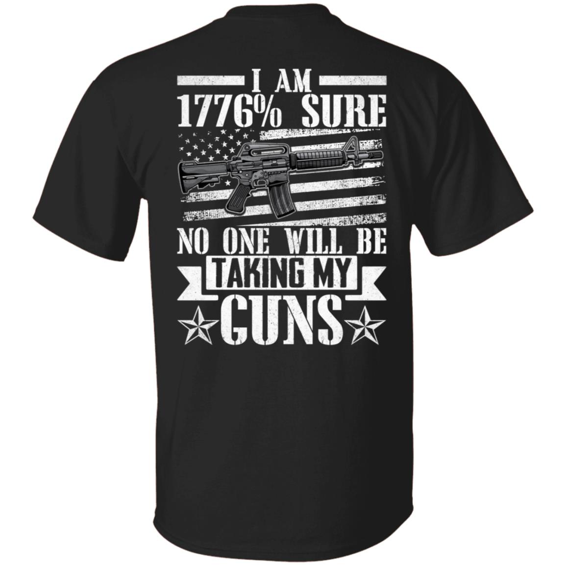 1776 Shirt, Black, Unisex T-Shirt
