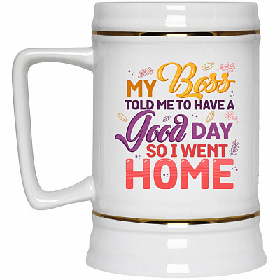 22 oz. Beer Stein