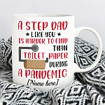 Personalized A Step Dad Like You Is Harder To Find Mug 1