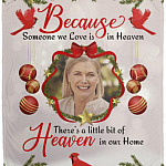 Personalized Custom Photo Blanket, White, Cozy Plush Fleece Blanket - 50x60