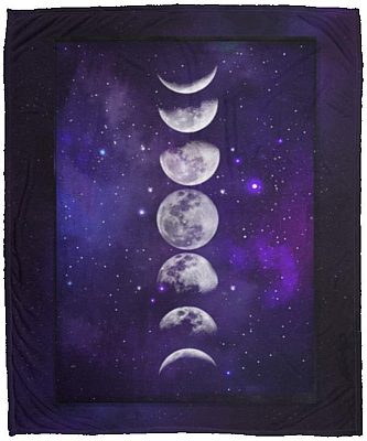 Eclipse Blanket, White, Cozy Plush Fleece Blanket - 50x60