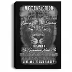 I Am There, White, 0.75'' Framed Canvas