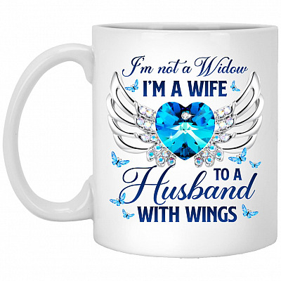 Not A Widow Mug, White, 11 oz. White Mug