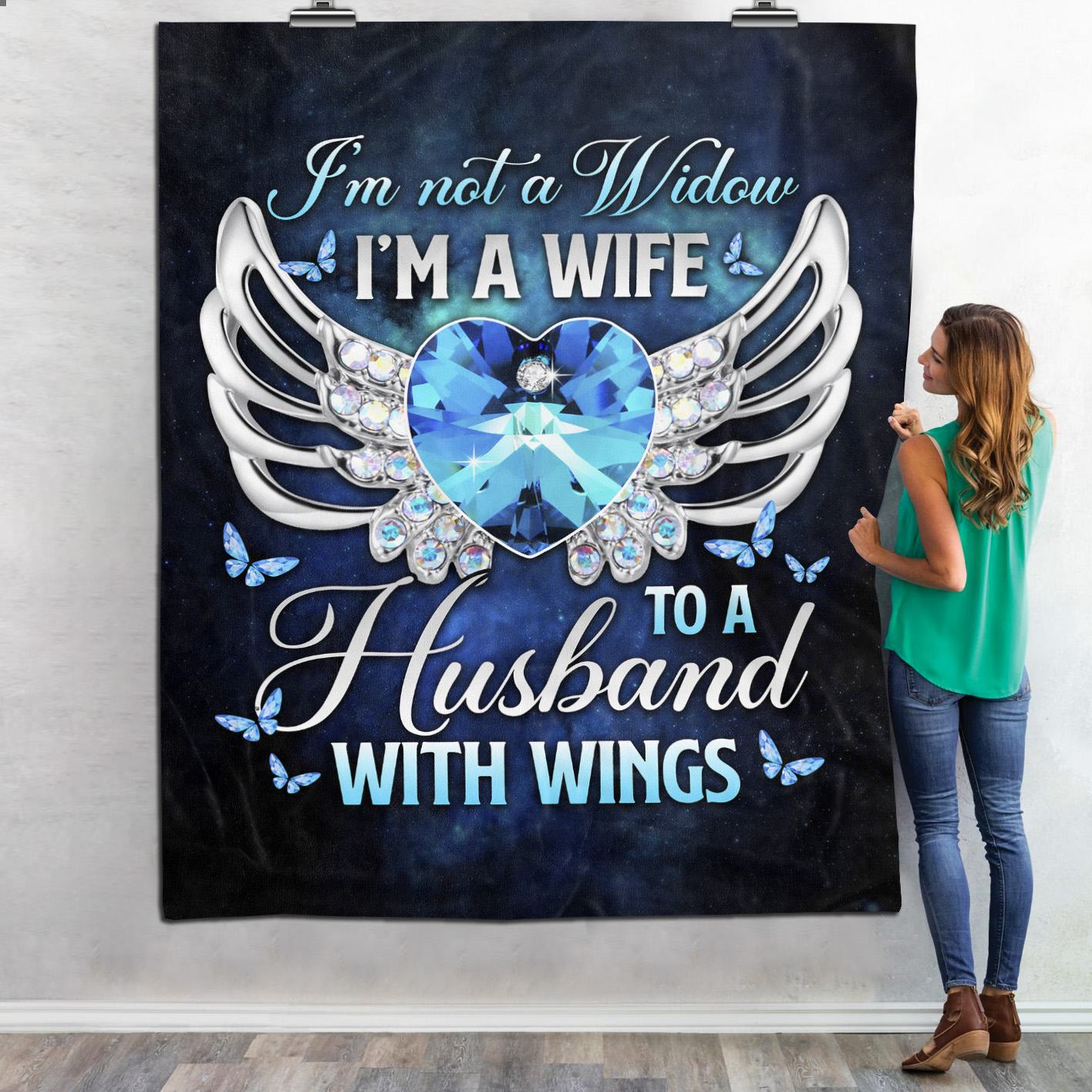 76 HG_ I-m Not A Widow Mug Blanket (3) MK