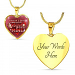 Cardinal Bird Daddy's Girl I Used To Be His Angel Heart Pendant Necklace - Red Cardinal Dad Daughter Necklace - Heart Luxury Necklace (Gold Plated) Cardinal Bird Daddy's Girl I Used To Be His Angel Heart Pendant Necklace - Red Cardinal Dad Daughter Necklace - Heart Luxury Necklace (Gold Plated)