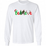 Christmas Is Coming I Believe Quarantined Christmas Hoodie - Sweatshirt - Long Sleeve Shirt, White, Long Sleeve