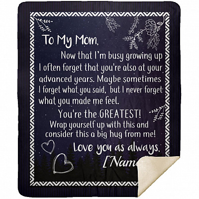 Premium Mink Sherpa Blanket - 50x60