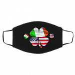 American Irish Flag Washable Reusable Custom Printed Cloth Face Mask Cover, White, Cloth Face Cover – Medium/Large American Irish Flag Washable Reusable Custom Printed Cloth Face Mask Cover, White, Cloth Face Cover – Medium/Large