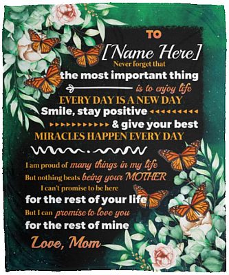 Personalized Blanket, White, Cozy Plush Fleece Blanket - 50x60