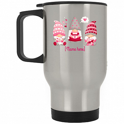 14 oz. Silver Travel Mug