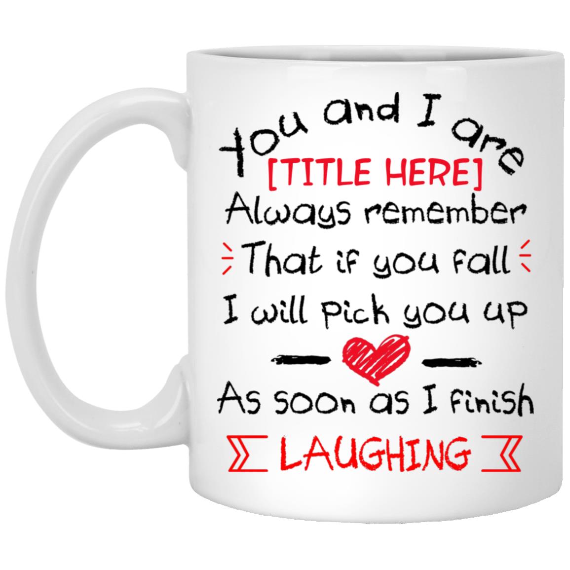 Personalized Mug, White, 11 oz. White Mug