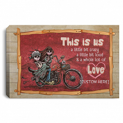 Personalized Canvas, White, 0.75'' Framed Canvas